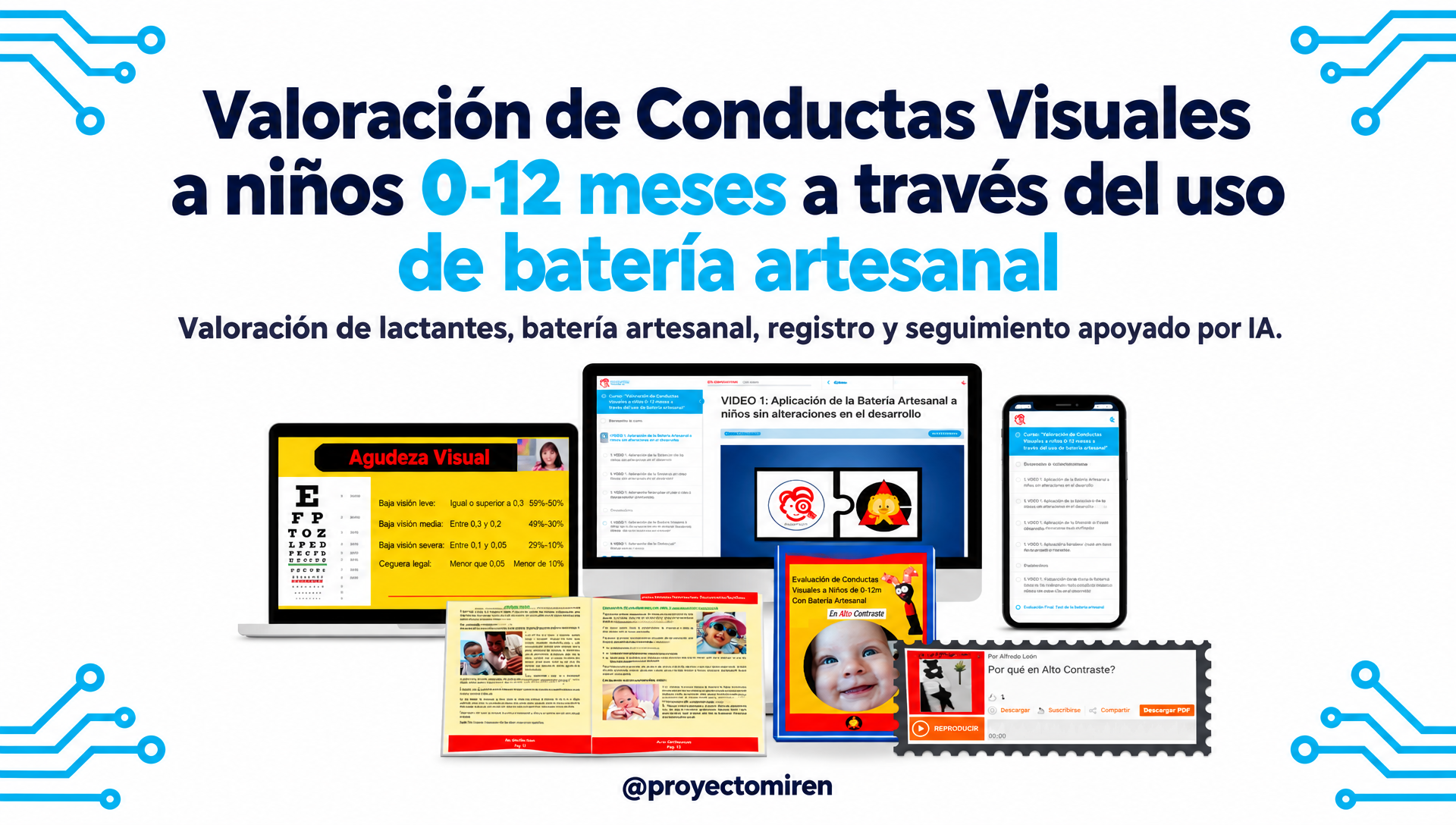 Valoración de Conductas Visuales a niños 0-12 meses