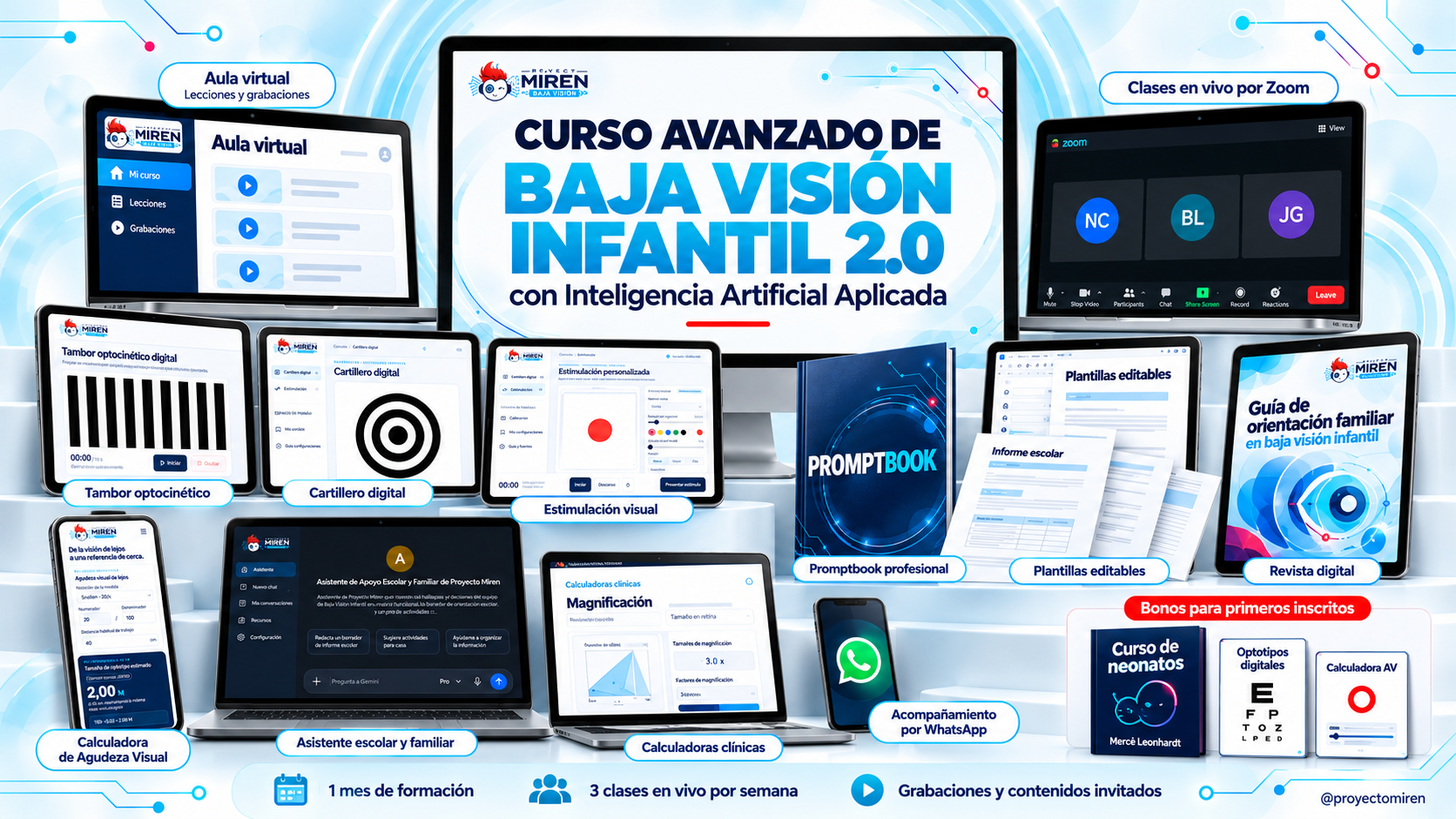 Curso Avanzado de Baja Visión Infantil 2.0 con Inteligencia Artificial Aplicada